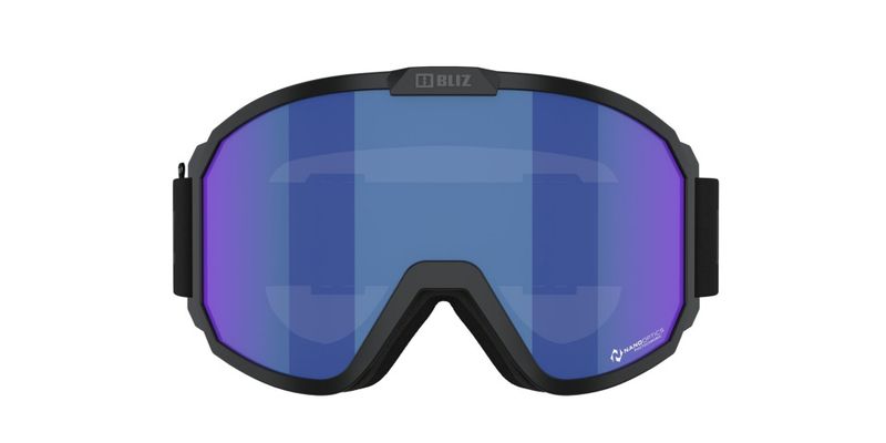 Bliz Rave Linsefarge: Grey/Blue, Innf.: Black - Grey Logo