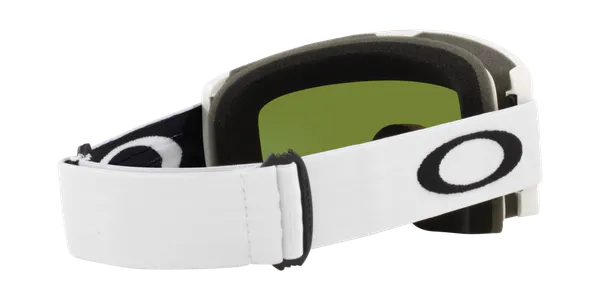 Oakley Target Line M Fire Iridium Brilleglass, Matte White Strop