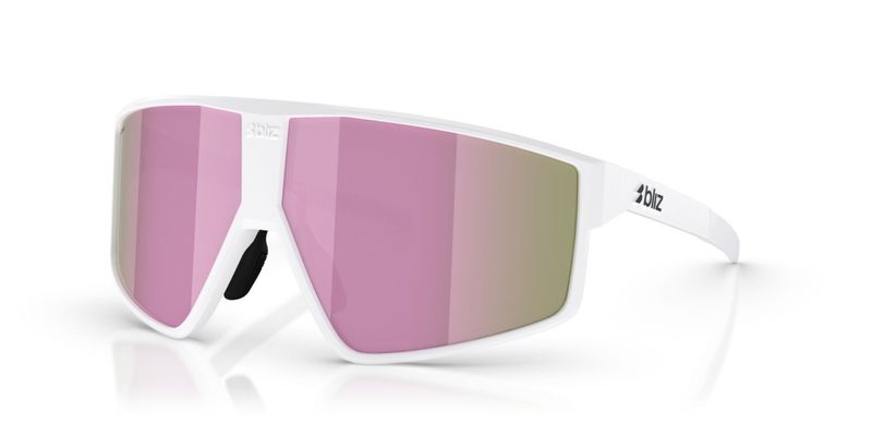 Bliz P002 Matte White Linsefarge: Brown Pink