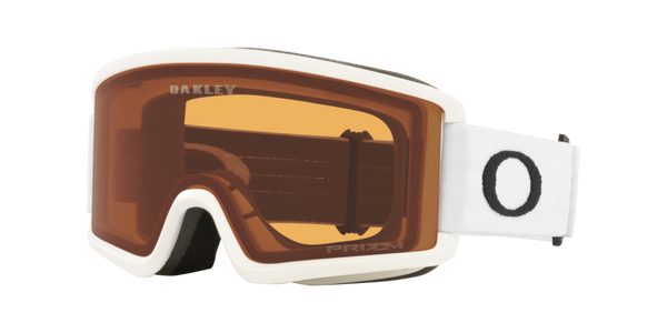 Oakley Target Line S Prizm Snow Persimmon, Matte White Strop