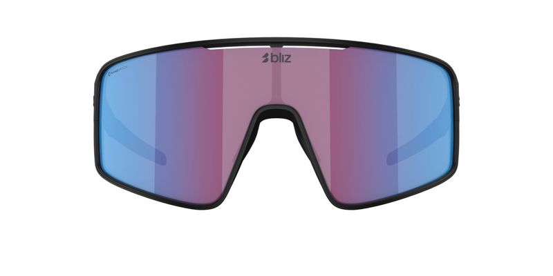 Bliz P001 Matte Black Linsefarge: Rosa/fiolett speilblå