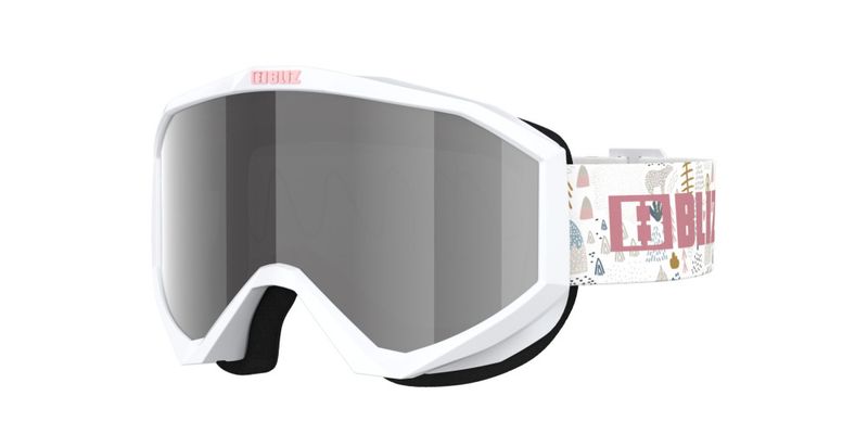 Liner Jr Farge : White - Pink Logo, Pink/Silver Mirror