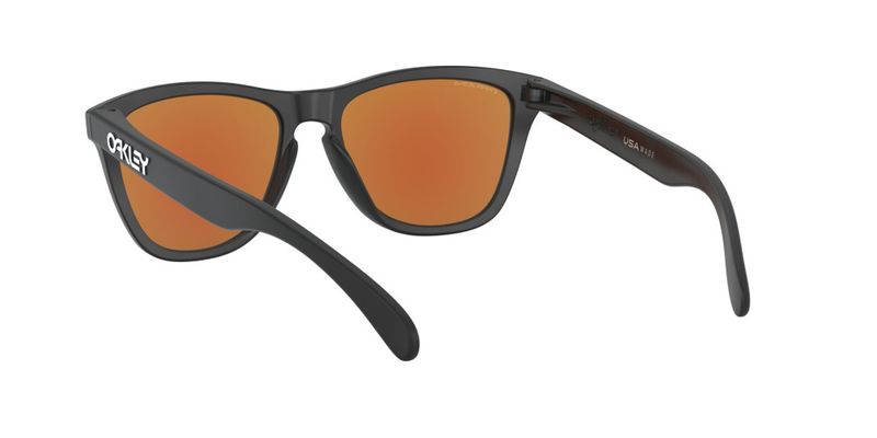 Oakley Frogskins  Prizm Violet Brilleglass, Matte Black