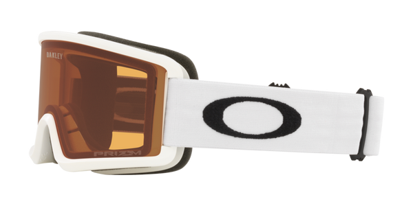 Oakley Target Line S Prizm Snow Persimmon, Matte White Strop