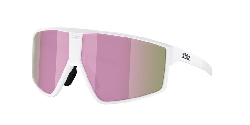 Bliz P002 Matte White Linsefarge: Brown Pink