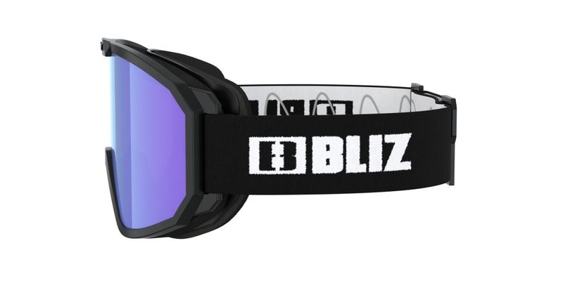 Bliz Rave Linsefarge: Light Orange/Blue, Innf.: Black-White Logo