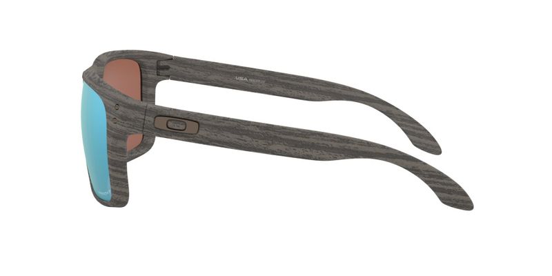 Oakley Holbrook XL Prizm Deep Water,  Woodgrain Innfatning