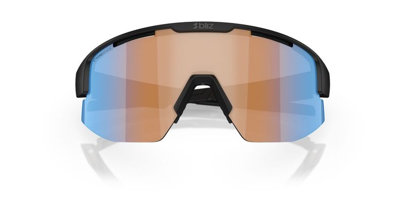 Bliz Matrix Small - Nano | Nordic Light Matt Black, Lens: Orange